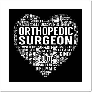 Orthopedic Surgeon Heart Posters and Art